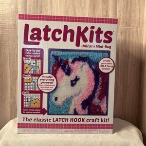 Latch Hook Kits for Kids – Kids Crafts, Arts and Crafts, LatchKits Unicorn